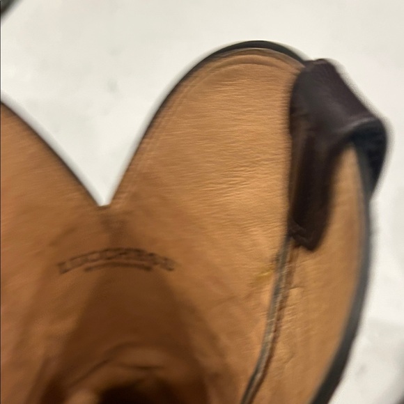 Lucchese Dark Brown Crocodile Leather Boots - Picture 8 of 9